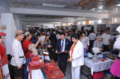 Beynəlxalq Türk Mədəniyyəti və İrsi Fondu Qazaxıstanda beynəlxalq sərgi keçirib