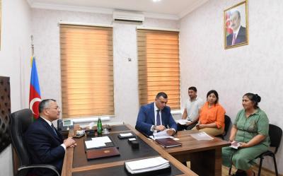Dövlət Komitəsində vətəndaşların növbəti qəbulu keçirilib
