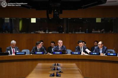 Ceyhun Bayramov İƏT və ASEAN XİN başçılarının XV Birgə İclasına sədrlik edib