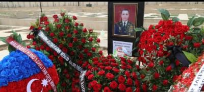 Mina terrorunda şəhid olan polkovnik-leytenant İkinci Şəhidlər xiyabanında dəfn edilib