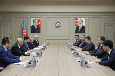 Əli Əsədov TDT-nin Bakıdakı tədbirlərində iştirak edən nazirlərlə görüşüb 