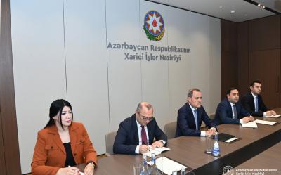 Ceyhun Bayramov: "Azərbaycan erməni sakinlərə heç bir təhdid törətmir"