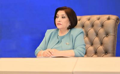 Sahibə Qafarova Türkiyənin nümayəndə heyəti ilə görüşüb