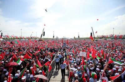 İstanbulda “Böyük Fələstin Mitinqi” keçirilir