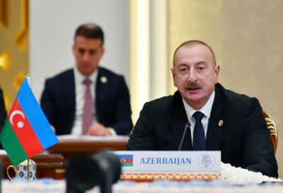 İlham Əliyev: "Son 20 ildə Azərbaycan iqtisadiyyatına 310 milyard dollar sərmayə qoyulması ölkəmizdə münbit sərmayə iqliminin nəticəsidir"