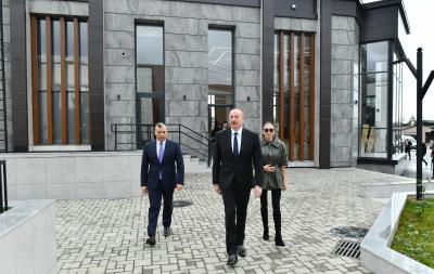 İlham Əliyev və Mehriban Əliyeva İsmayıllıda “DOST EVİ”nin açılışında iştirak ediblər -  YENİLƏNİB