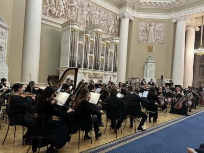Sankt-Peterburqda Ulu öndər Heydər Əliyevin 100 illiyi münasibətilə musiqi gecəsi keçirilib