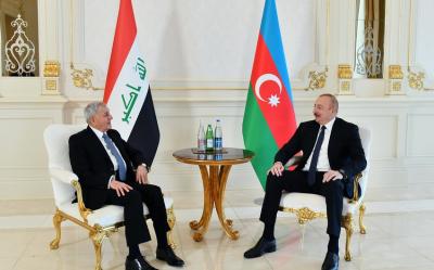 Azərbaycan və İraq prezidentlərinin təkbətək görüşü keçirilib - YENİLƏNİB-1