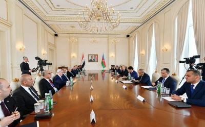 Azərbaycan və İraq prezidentlərinin geniş tərkibdə görüşü olub - YENİLƏNİB-1