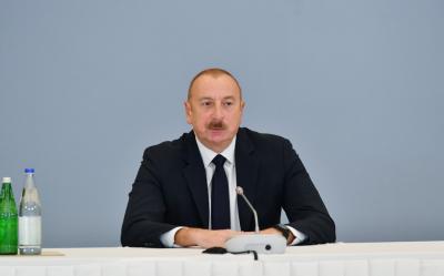 Prezident: Ermənistanda revanşizm cəhdlərinin olmayacağı ilə bağlı Azərbaycana qəti şəkildə qarantiya lazımdır