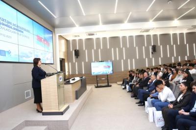 DİM-də şəhid övladları ilə görüş keçirilib