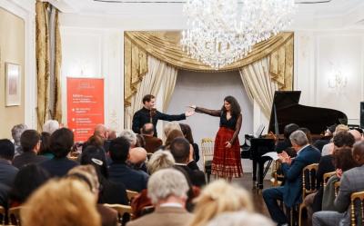Parisdə Ümummilli lider Heydər Əliyevə həsr edilmiş konsert keçirilib