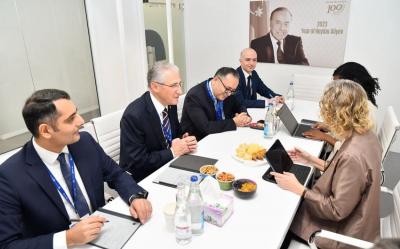 Muxtar Babayev Dubayda iqlim dəyişmələri ilə bağlı keçirilən tədbirdə iştirak edib