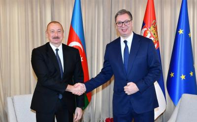 İlham Əliyev Serbiya Prezidentini Azərbaycana səfərə dəvət edib