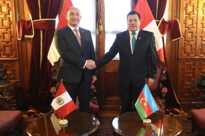 “Azərbaycanla əməkdaşlığın inkişafında maraqlıyıq” - Peru Konqresinin Sədri