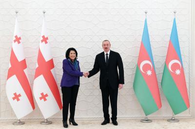 Gürcüstan Prezidenti İlham Əliyevə təbrik məktubu ünvanlayıb