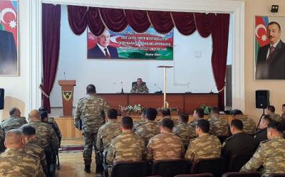 Azərbaycan Ordusunda təlim-metodiki toplantı keçirilib