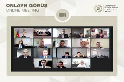 Mikayıl Cabbarov AYİB-in birinci vitse-prezidenti ilə görüş keçirib