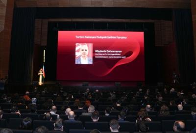 Bakıda Turizm Sənayesi Subyektlərinin forumu keçirilib