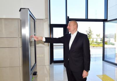 Prezident Lənkəran regional “ASAN xidmət” mərkəzinin açılışını edib -  YENİLƏNİB