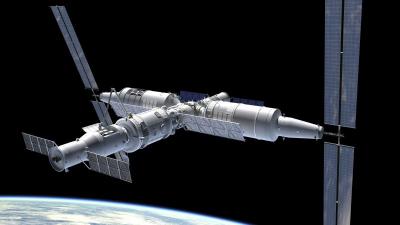 Çinin "Tiencou-7" yük gəmisi kosmik stansiyaya çatıb