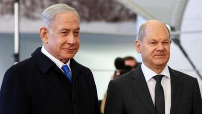 Almaniya kansleri Netanyahu ilə telefonla danışıb