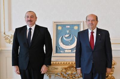 Ersin Tatar Prezident İlham Əliyevə zəng edib