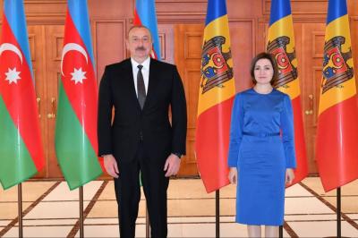 Maya Sandu Prezident İlham Əliyevə zəng edib