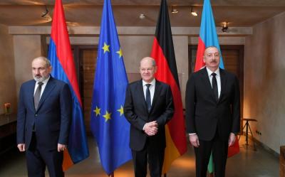 Münxendə Azərbaycan və Ermənistan liderlərinin ikitərəfli görüşü başa çatıb -  YENİLƏNİB -1