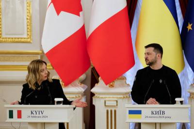 İtaliya Ukrayna ilə təhlükəsizlik müqaviləsi imzalayıb