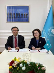Türk Mədəniyyəti və İrsi Fondu ilə Avrasiya Yazıçılar Birliyi arasında  Anlaşma Memorandumu imzalanıb