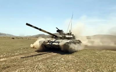 HƏRBİ 2 May , 2024 10:09 Azərbaycan Ordusunun tank bölmələri ilə intensiv döyüş hazırlığı üzrə məşğələlər keçirilir -   VİDEO