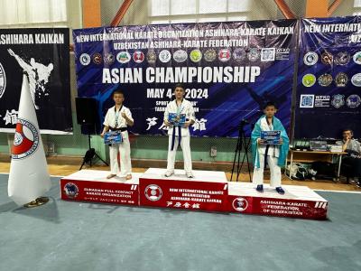 Azərbaycanlı şagird karate üzrə beynəlxalq yarışın qalibi olub