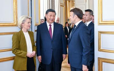 "Çin lideri Ursula fon der Lyayen ilə görüşdə Makronu alçaldıb" -  Fransalı siyasətçi