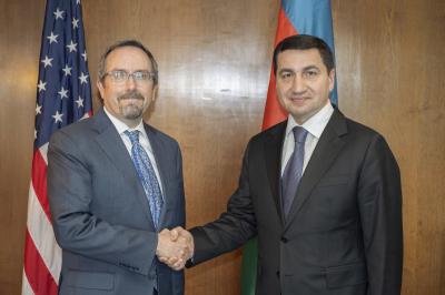 Hikmət Hacıyev ABŞ-də dövlət rəsmiləri ilə COP29-u və regional məsələləri müzakirə edib