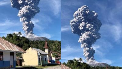İndoneziyada vulkan püskürməsi: 7 şəhər boşaldılıb