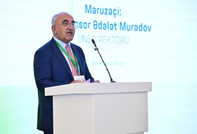 "Hədəfimiz 2030-cu ilədək UNEC-in tədqiqat universitetinə çevrilməsidir" - Ədalət Muradov