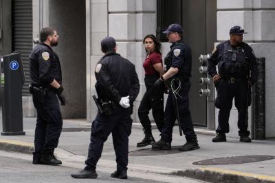 San-Fransiskodakı İsrail konsulluğuna daxil olan 70 nümayişçi saxlanılıb