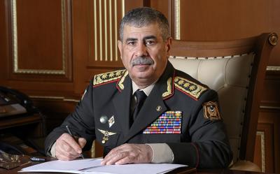 Azərbaycanın müdafiə naziri Türkiyə tərəfinə başsağlığı verib