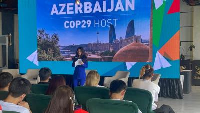 Beynəlxalq Gənclər Festivalında COP 29 haqqında məlumat verildi