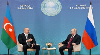 Prezident İlham Əliyev Putini Ermənistanla normallaşma prosesi barədə məlumatlandırıb