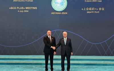 Prezident İlham Əliyev Astanada “ŞƏT plus” formatında keçirilən görüşə gəlib -  YENİLƏNİB
