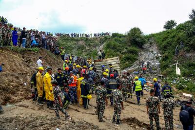 Nepalda təyyarə qəzası