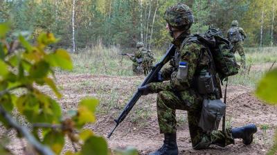 Estoniya Rusiya ilə sərhəd yaxınlığında yeni hərbi baza açıb