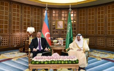 Prezident: "Səudiyyə Ərəbistanı ilə əlaqələri genişləndirmək və möhkəmləndirmək əzmindəyik"