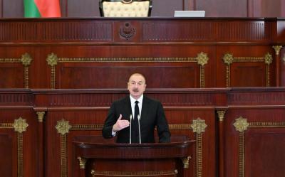 İlham Əliyev: "Bizə qarşı ideoloji təxribatlar davam edir"