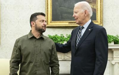 Bayden Zelenski ilə görüşündə Ukraynaya tam dəstəyini təkrarlayıb