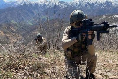 Türkiyə ordusu Suriyada əməliyyat keçirib, dörd terrorçu öldürülüb