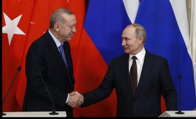 Putin BRICS sammiti çərçivəsində Ərdoğanla görüşüb