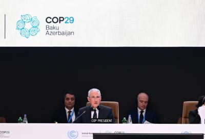 COP29-un yüksək təşkilinə görə Azərbaycana rəsmi təşəkkür qətnamə layihəsi qəbul olunub
